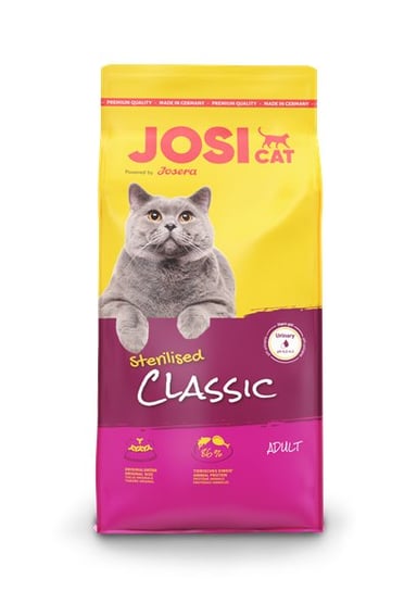 Sucha karma dla kota JOSERA JosiCat Sterilised Classic, 10 kg Josera