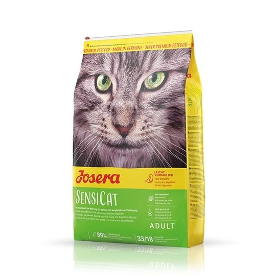 Sucha karma dla kota, Josera SensiCat Adult Sensitiv 10kg Josera