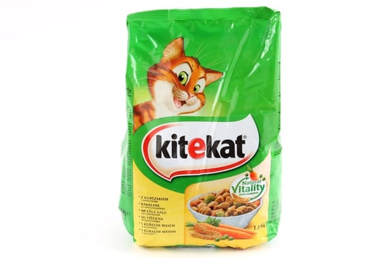 Sucha karma dla kota KITEKAT, kurczak z warzywami, 1,8 kg Mars
