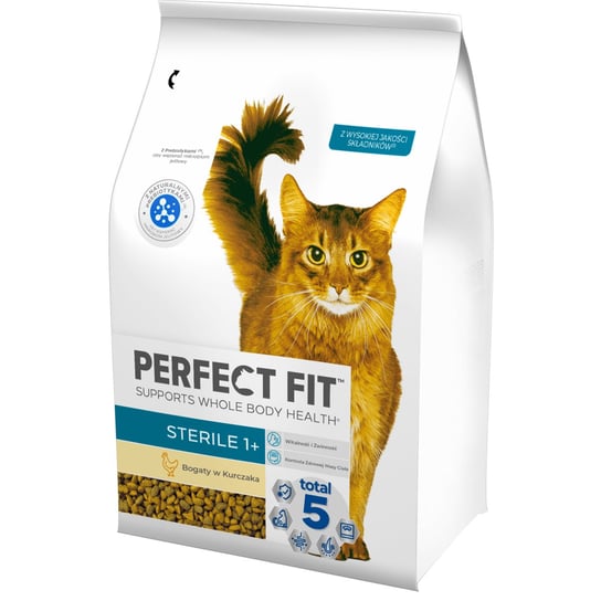 Sucha karma dla kota, Perfect Fit Sterile Kurczak 2,8kg Perfect Fit