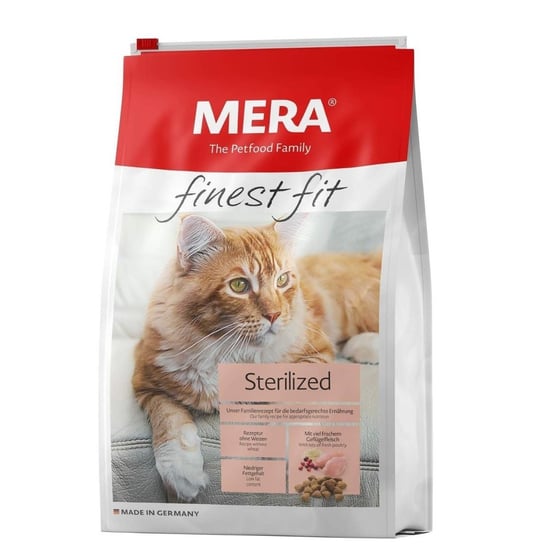 Sucha karma dla kota po sterylizacji MERA Finest Fit Sterilized, 400 g Mera