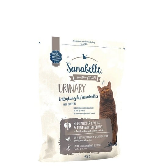 Sucha karma dla kotów z chorobami układu moczowego SANABELLE Urinary, 400 g Sanabelle