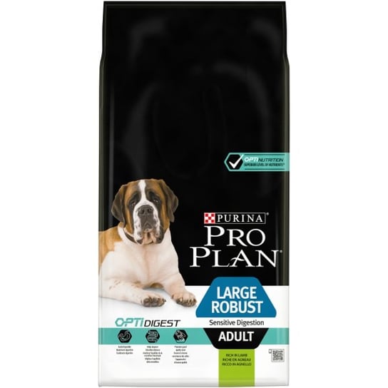 Sucha karma dla psa PRO PLAN Opti Digest Large Robust Adult Sensitive Digestion, jagnięcina, 14 kg . Nestle