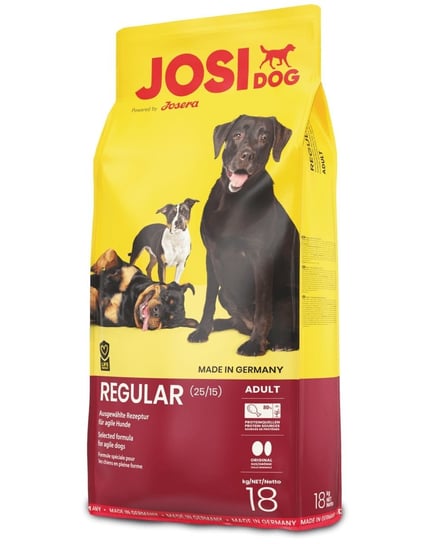 Sucha karma dla psów JOSERA JosiDog Regular, 18 kg Josera