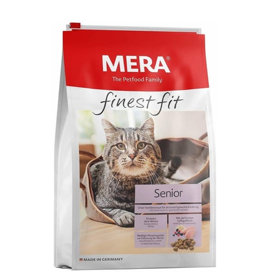 Sucha karma dla starszego kota MERA Finest Fit Senior 8+, 400 g Mera