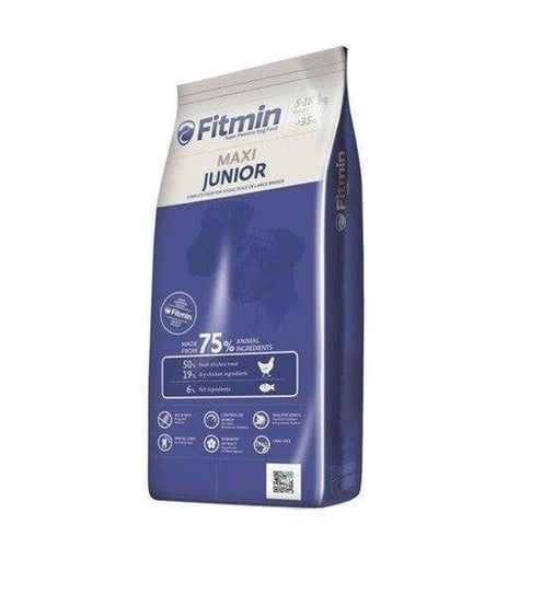 Sucha karma dla szczeniąt FITMIN Maxi Junior, 3 kg FITMIN