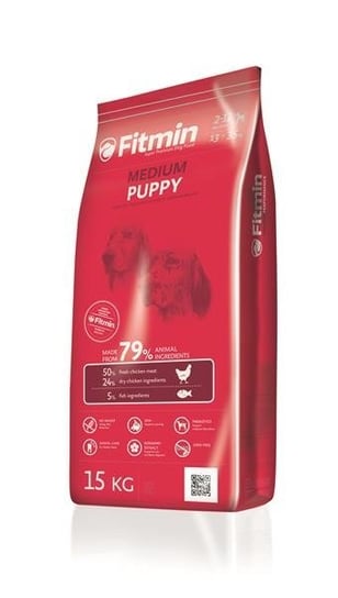 Sucha karma dla szczeniąt FITMIN Medium Puppy, 3 kg FITMIN