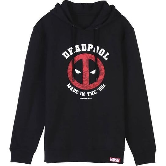 SUDADERA CON CAPUCHA COTTON BRUSHED DEADPOOL BLACK Cerda