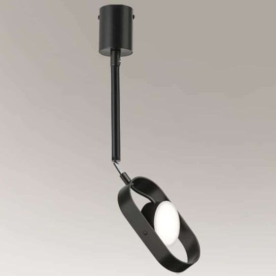 Sufitowa LAMPA industrialna FUROKU 7894 Shilo regulowana OPRAWA metalowy reflektorek LED 6W 3000K czarny Shilo