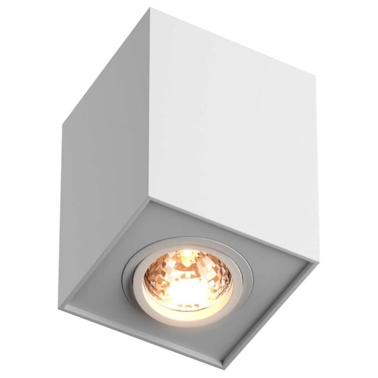 Sufitowa Lampa Metalowa Quadro H-Sl 89200-Wh Minimalistyczna Biała Zuma Line