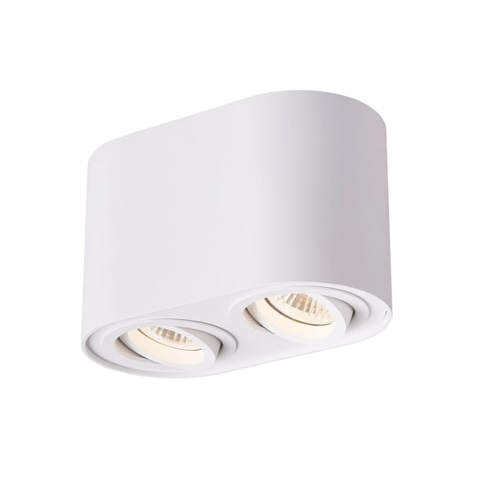 Sufitowa Lampa regulowana Rondoo minimalistyczna do salonu biała Zuma Line