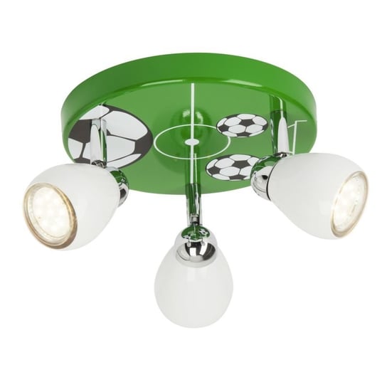 Sufitowa lampa Soccer G56234/74 Brilliant do pokoju dziecięcego zielona Brilliant