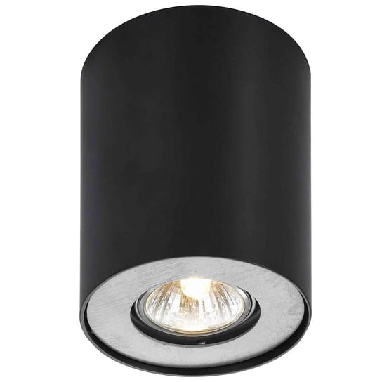 Sufitowa LAMPA spot SHANNON FH31431B-BL Italux natynkowa OPRAWA tuba downlight czarna ITALUX