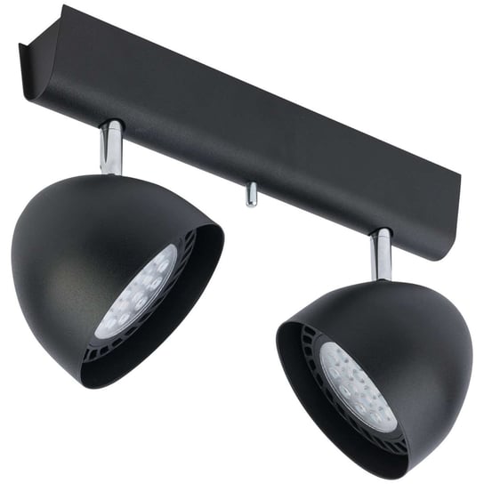 Sufitowa LAMPA VESPA 8840 Nowodvorski regulowana OPRAWA reflektorki metalowe czarne Nowodvorski
