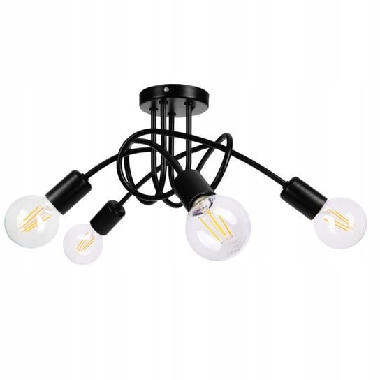 SUFITOWA LAMPA WISZĄCA PLAFON LOFT EDISON 4 x E27 LED-ONE