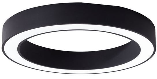 Sufitowa ledowa lampa Marco AZ5032 50W ring czarna AZzardo