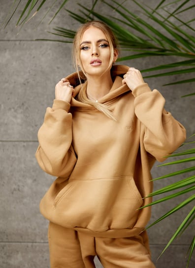 SUGAR Bluza Deer Hoodie Camel M Sugar