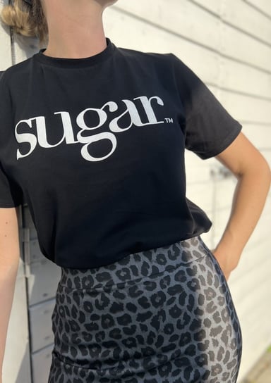 SUGAR T-shirt Torino Black & White L Sugar