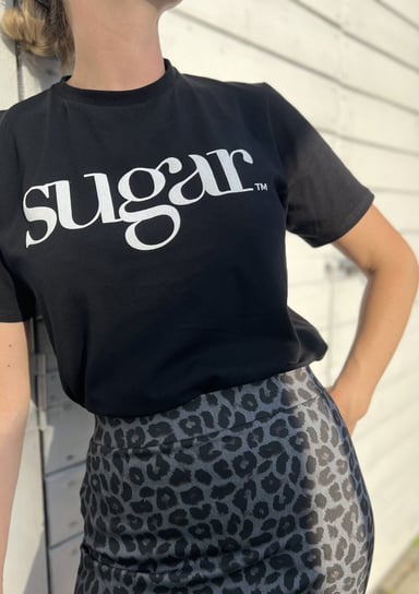 SUGAR T-shirt Torino Black & White S Sugar