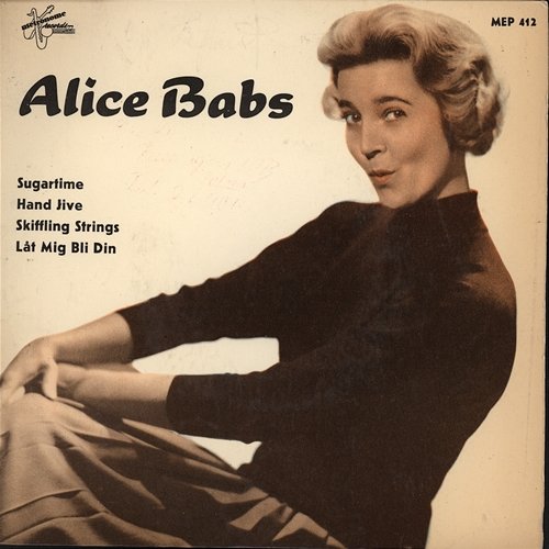 Sugartime Alice Babs