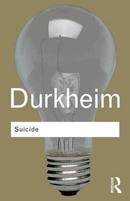 Suicide Durkheim Emile