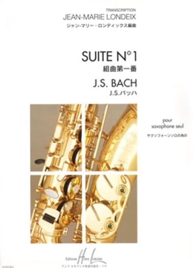 Suite No1 Saxophone Johann Sebasti Bach