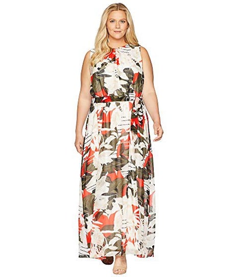 Sukienka Calvin Klein Maxi W/Tie-M Inna marka