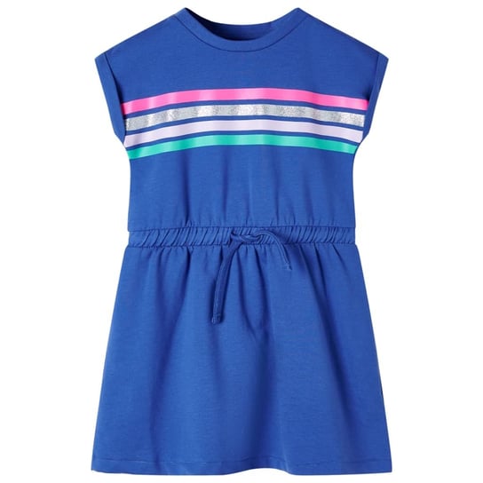 Sukienka dziecięca błękitna paski 92 (18-24m) Inna marka
