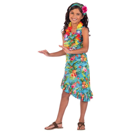 Sukienka Hawajska Dziecięca-110 Amscan