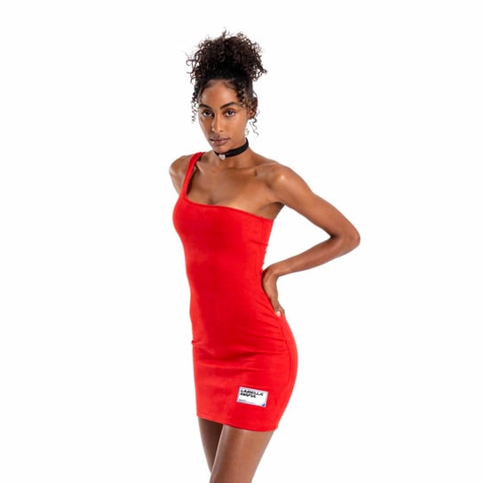 Sukienka Labellamafia Dress Control Red-S LABELLAMAFIA