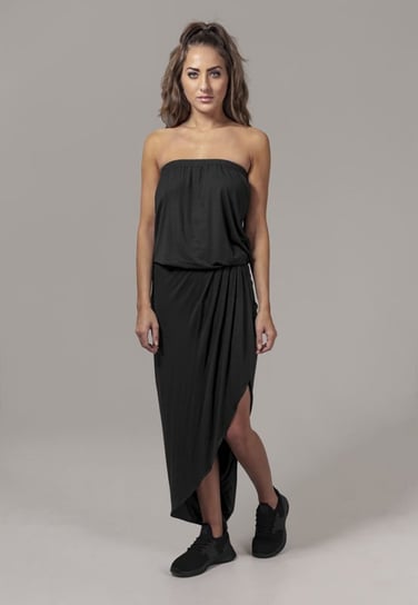 sukienka LADIES VISCOSE BANDEAU DRESS black-M Urban Classics