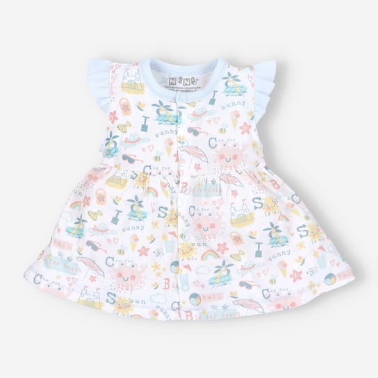 Sukienka niemowlęca SUNNY z bawełny organicznej-86 Inna marka