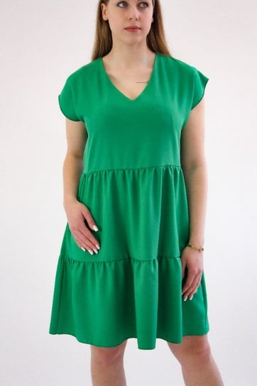 Sukienka z wiązaniem z tyłu Werdan Zielona UNI Nelino