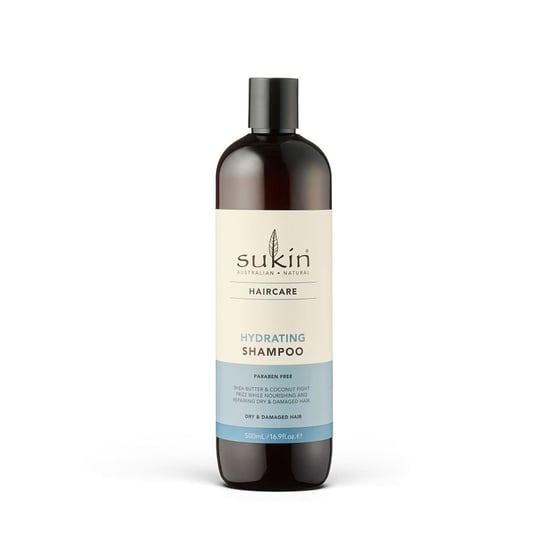Sukin, Hydrating, szampon nawilżający do włosów suchych i normalnych, 500 ml Sukin