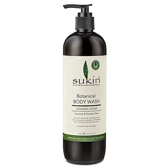 Sukin, Signature, roślinny żel pod prysznic, 500 ml Sukin