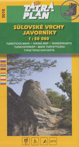 Sulowskie Góry. Mapa 1:50 000 TatraPlan