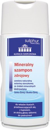 Sulphur, mineralny szampon przeciwłupieżowy, 200 g Sulphur