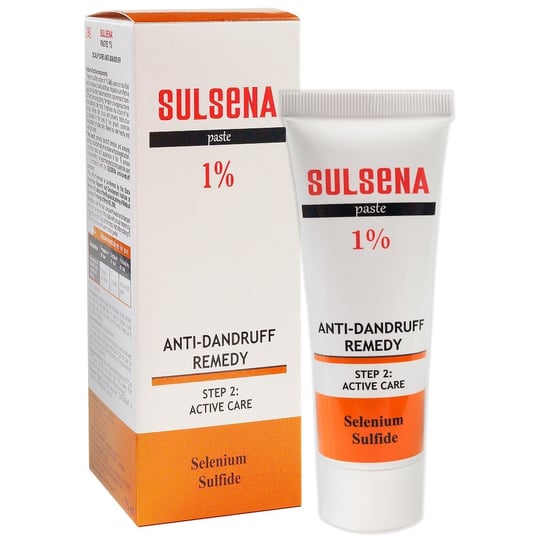 Sulsena Anti-Dandruff pasta 1% przeciwłupieżowa ochrona skóry głowy 75ml Sulsena