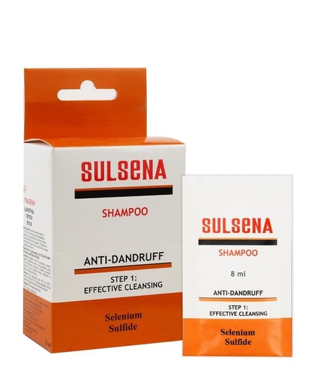 Sulsena Szampon przeciwłupieżowy - saszetki (5 szt x 8 ml) Sulsena