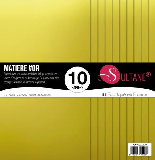 Sultane - BLK-MLUXEOR - Papier kreatywny, kolorowy, duży Inna marka
