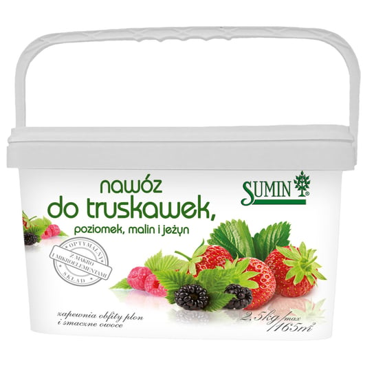 SUMIN NAWÓZ DO TRUSKAWEK POZIOMEK MALIN 2,5KG SUMIN