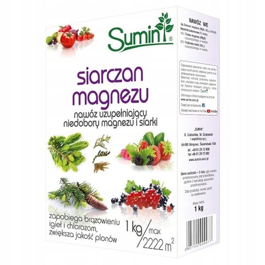 Sumin Siarczan Magnezu 1 Kg SUMIN