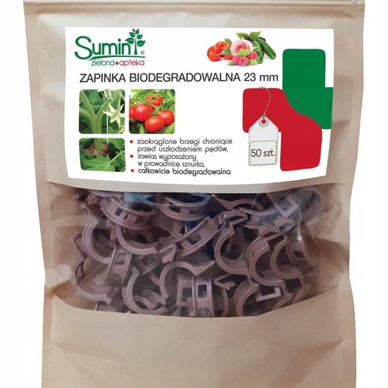 Sumin Zapinka Biodegradowalna Do Roślin 50Szt SUMIN