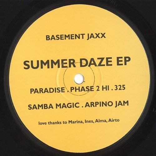 Summer Daze Basement Jaxx
