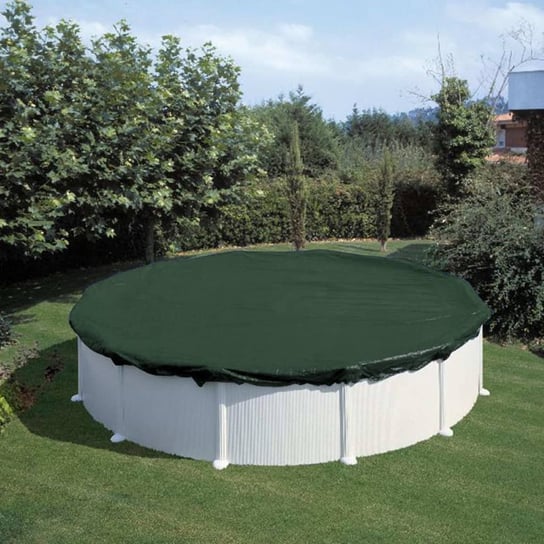 Summer Fun Zimowa plandeka na basen, okrągła, 250-300 cm, PVC, zielona Summer Fun
