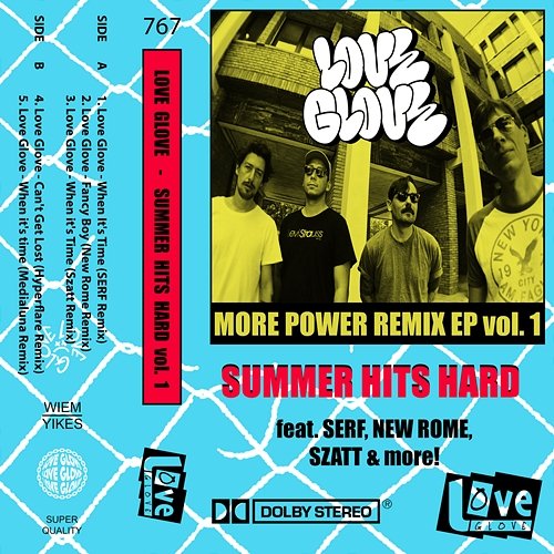 Summer Hits Hard vol. 1 EP Love Glove, New Rome, Szatt feat. SERF, Hyperflare, Medialuna