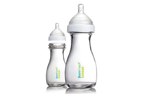 Summer Infant, Born Free, Zestaw butelek antykolkowych szklanych, 260 ml, 2 szt. Summer Infant