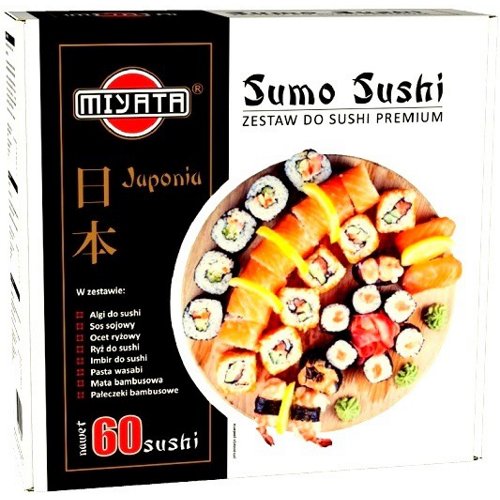 Sumo Sushi, zestaw do sushi Premium - 8 produktów Miyata