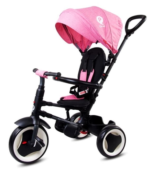 Sun Baby, rowerek Trójkołowy Składany Qplay Rito - Różowy Sun Baby