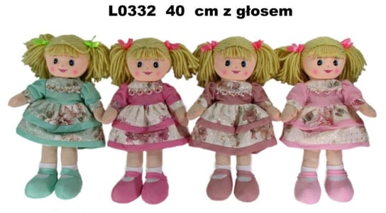 Sun-Day, lalka pluszowa z głosem 40cm l0332 1szt.mix Sun-Day